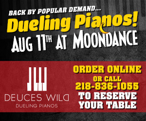 Deuces Wild Dueling Pianos Friday, August 11, 2023